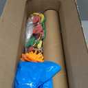 Magnetic Chalkboard for Wall, 47.2" x 18" Magnetic Arch Wall Decal Self Adhesive Blackboard Wallpaper Peel and Stick Chalk Board Wall Decal Roll for Home Playroom Classroom