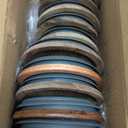 6Pack Regular Mouth and 6Pack Wide Mouth Mason Jar Lids Acacia Wooden Storage Canning Jar Lids Ball Jars Bamboo Wooden Lids with Airtight Silicone Seal, Brown