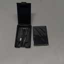 HIGHLIKE Hard Cases Folding Reading Glasses, Pocket Wallet Purse Compact Spring Hinge Readers, Transparent Clear Lens