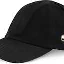 Safety Bump Cap Baseball Hat Style Lightweight Head Protection Cap Hard Hat for Men Women (Classic Black)