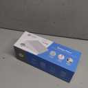 5 STARS UNITED Small Knee Pillow for Side Sleepers  Wedge Firm Foam Support for Belly, Back & Knees  Compact Maternity Cushion for Travel & Pregnancy Relief, White