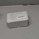 Label Tags with Wire Attached - 4 3/4" x 2 3/8" Box of 100 Blank Manila Tags with Reinforced Hole and Metal Wire Ties, Labels with Wire