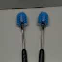 Stainless Steel Water Bottle Brush, Long Handle Scrubbing Brush, Built for Cleaning Sports Bottles, Baby Bottles, Cups, Coffee Mugs, Glasswares, Wine Decanters, Flask, 2 Pack, 13 in