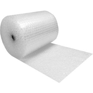 Amazon Basics Perforated Bubble Cushioning Wrap - Medium 5/16", 24-Inch x 100-Foot Long Roll, Clear