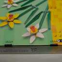 LEGO Daffodils - Building Toy for Kids, Girls and Boys, Ages 8+ - Birthday Gift for Kids - Artificial Daffodil for Bedroom Decor and Display - 40747