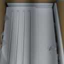 Baby Shower Crate Closet, Baby Baskets with Hangers Handle, Baby Crate Box for Baby Shower, Welcome Gift Basket for Newborn Baby, Pregnancy Gift for New Parents (White, Large Size)