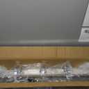 Chrome Bathroom Light Fixtures with K9 Crystal Lampshade Bathroom Lighting Over Mirror Vanity Lights for Living Room,Bedroom,Restroom,Hallway 5 Lights