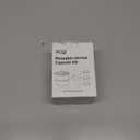 Nessus Reusable Pod Kit for Nespresso Pods Vertuo, Reuse Old Coffee Pods for Nespresso Vertuo: 100 Pcs Aluminum Foil Seal Lid, Holder, Brush, Refillable Vertuo Plus Next Capsule Machine(No Pods Come) (Black)