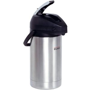 BUNN - BUN321300000 32130.0000 3.0-Liter Lever-Action Airpot, Stainless Steel (101.4 Ounces)