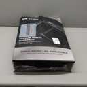 Vacuum Backpack Travel  Expandable Compression Carry On Backpack with Vacuum Pump, Water-Resistant TSA Lock Travel Bag, 17" Laptop Backpack for Men Women, Business Airplane Flight Luggage, Black