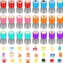 Yinder 24 Pcs Teacher Stamps for Classroom Self Inking School Classroom Stamps Gifts Bulk for Teachers Elementary Colorful Motivational Encouraging Supplies(Cute Animal)