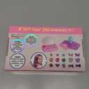 WooWee Hair Gem Stamper Kit, Sparkling Hair Jewels Styling Tool for Girls, Creative DIY Hair Art Crafts with Glitter Sequins, Birthday Party Gifts Toys for Girls Ages 3-12 Years Old