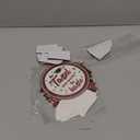 8PCS Graduation Decorations 2025, Class of 2025 Congrats Grad Table Centerpieces Congratulate Graduation Honeycomb Table Toppers for Graduation Party Supplies (Red Black)