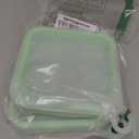 Anjing Silicone Sandwich Container for Lunch Boxes, 2 Pcs Food Storage Containers with Lids, Meal Prep Reusable Bag BPA Free Bento Box Microwave, Freezer & Dishwasher Safe