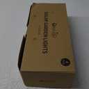 OxyLED Solar Globe Lights Outdoor 4 Pack Garden Stake Lights Waterproof Cracked Crystal LED Color Changing Solar Pathway Lighting Auto On/Off for Landscape Patio Yard Christmas Decoration