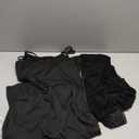 REYEOGO Lace Shapewear Bodysuit for Women Tummy Control Body Shaper V Neck Fajas Tank Tops Slimming Camisole Corset (Large, Black)