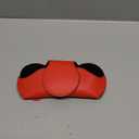 Sunglasses Holder for Car Visor, Magnetic Leather Automotive Glasses Case, Vehicle Sun Visor Eyeglasses Holder Protective Storage Box, Universal Interior Car Accessories (Red)