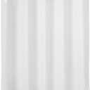 Barossa Design Fabric Snap-in Replacement Liner 70" x 69" - Use for Hotel Style Shower Curtain, Removable & Machine Washable, Water-Repellent - White, 70x69