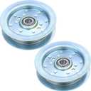 2 Pack 301564 Dixie Chopper Flat Idler Pulley Replaces Dixie Chopper 300401 Pulley, Rotary Pulley 13413 for Dixie Chopper Classic 3560T 2760 2460 2044 2750 2250 3360 Decks