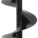 XtremepowerUS Replacement Auger Bit 6" inch for Post Holes Earth Digger Planting Drill Fence Hole Maker Machine Shaft Size 3/4"