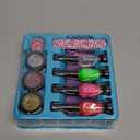 Nail Art Studio for Girls - Birthday Gift - Nail Polish Kit for Kids Ages 7-12 Years Old - Girl Gifts Ideas - Gift Set - Girly Stuff - Polish, Pens, Glitter, Stickers, Gems, Filer - 8 9 10 11 12 Year