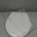 BEMIS 500EC 390 Toilet Seat with Easy Clean & Change Hinges, 1 Pack Round, Cotton White