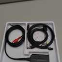 eSynic Portable Optical to RCA Adapter-7 FT Long-Built-in DAC Chip-Easy to Setup-192KHZ Digital to Analog Converter-Aluminum Shell-from HDTV/Blu-ray/DVD/Gaming Consoles to L/R Stereo Audio System