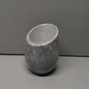 Gusto Nostro Marble Wine Chiller Bucket - 750ml Wine Bottle Cooler and Champagne Chiller for Party, Kitchen, Bar Cart Decor to Chill & Keep Bottles Cold with Unique Wine Lovers Gift Box (White)