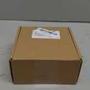 Haliwu 10 Pack White Marble Grain Cabinet Knobs, 2 Tone T-bar Gold Kitchen Handles, Solid Square Dresser and Drawer Pulls