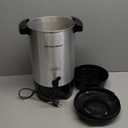 Hamilton Beach 45 Cup Coffee Urn and Hot Beverage Dispenser, Silver
