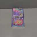 Polly Pocket Dolls and Playset, Sleepover Puppy Compact, Travel Toy with 1 Micro Doll, Pet Dogs, Food & Fashion Styling Accessories