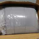 Furhaven Orthopedic Dog Bed for Large/Medium Dogs w/ Removable Bolsters & Washable Cover, For Dogs Up to 55 lbs - Plush & Suede Sofa - Gray, Large