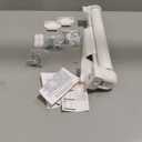 14" H Short Dog Gate - Pet Gates Puppy Gate, Mesh Retractable Step Over Pet Fence, Expands Up to 59" Indoor/Outdoor, Small Dog Gates for Doorways & Stairs