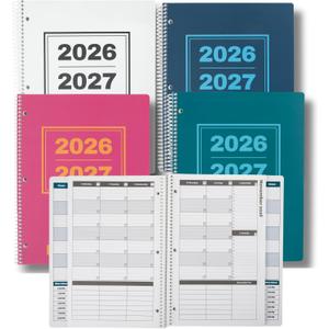 Order Out Of Chaos Academic Planner 2026-2027 Student Planner 8.5 x11 White