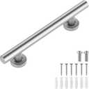 Shower Grab Bars for Seniors, 18 in Shower Handle, Brushed Nickel