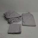 Queen Size 4 Piece Sheet Set - Comfy Breathable & Cooling Bed Sheets Set - Hotel Luxury Bedding for Women, Men, Kids, Teens, Boys & Girls - Deep Pockets, Soft, Wrinkle Free - Oeko-Tex - French Grey