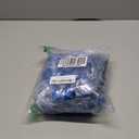 Tinsel Curtain Party Backdrop Blue Birthday Party Decorations 2 Packs Glitter Foil Fringe Curtain Party Decor Streamers Photo Booth for Birthday Christmas Wedding Halloween Graduation Decorations