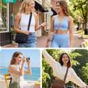 BAGSMART Cross Body Purse, Small Crossbody Bags for Women Travel Purse, Casual Shoulder Handbag Wallet