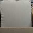 Favoyard Outdoor Chair Cushions 19" x 19" x 2" Set of 2 Patio Chairs Cushions 3-Year Fade Resistant & Water-Resistant Cushions for Outdoor Furniture with Hidden Zipper, Attach Straps for Dining Chairs