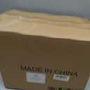 Jewelry Organizer, Rattan Jewelry Box, 5 Layer Wooden Jewelry Organizer Box with Mirror, Jewelry Boxes with 4 Drawers for Women Men, Black Jewelry Storage for Rings Earrings Necklaces Bracelets Watch
