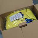 Herding Ball for Dogs 18 Durable Training Dog Toy for Medium & Large Dogs | Dog Ball Includes Clicker + Pump | Blue & Yellow | Tough 1680D Fabric | for Active Breeds