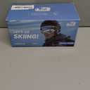 findway Ski Goggles OTG - Over Glasses Snow/Snowboard Goggles for Men, Women & Youth - 100% UV Protection (A1-white Silver Vlt 10%)