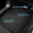 Floor Mats & Cargo Liner & Backrest Mat for 2021-2026 Chevrolet/Chevy Suburban/GMC Yukon XL 7 Seats All Weather Protection TPE Rubber Full Set Automotive Floor Liner Accessories (2nd Row Bucket Seats)