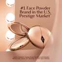 Charlotte Tilbury Airbrush Flawless Finish Setting Powder - Pore-Blurring Pressed Powder for Face Makeup to Minimize Shine with a Soft-Focus Finish