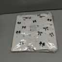 2 x 24Pcs Black Bow Treat Boxes Party Supplies Bow Party Favors Goodie Boxes Coquette Gift Boxes Bows Theme Treat Candy Box for Girls Birthday Bachelorette Engagement Baby Shower Black Party Decorations