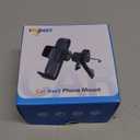 volport Vent Phone Mount for Car, Hands Free Air Vent Clip Cellphone Holder with Deep Wide Clamp, Universal Automobile Cradle Fit for Mercedes Benz, Toyota RAV4, Thick Case iPhone Wallet Card Holder