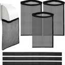 3 Pcs Dryer Lint Catcher Bags, Dryer Vent Lint Trap Dust Bag Lint Catcher for Dryer Vent Outside