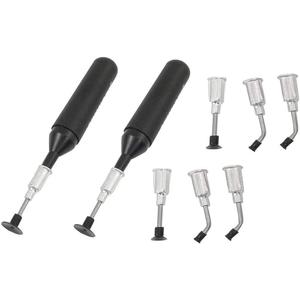 Jiayouy Pack of 2 Vacuum Sucking Pen Pick up Tool Kit with Suction Tips and Suction Cups for IC SMD Precision Component Placement