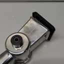 LHS Rotary Cheese Grater Stainless Steel Manual Cheese Shredder Grater Walnuts Grinder with 3 Interchangeable Drum Blades for Chocolate, Cheese and Nuts