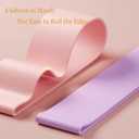 Resistance Bands for Leg Exercises, for Pilates, Yoga Fitness, Stretching, Strength Training, Purple(50LB)